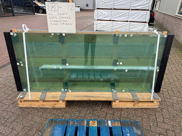 Set glaspanelen - 98x240 helder (4x3) - afbeelding 5 van  11