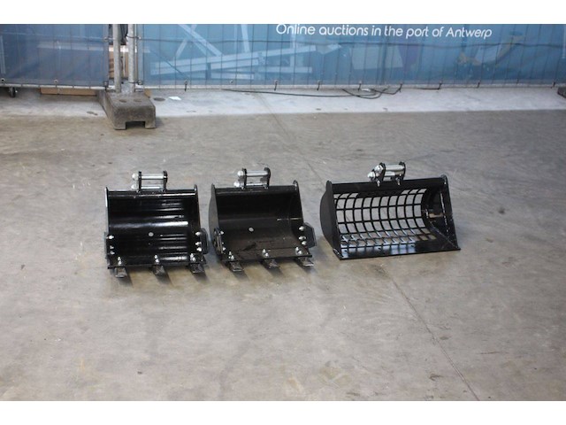 Set graafbaken voor minigraver nieuw - afbeelding 1 van  1