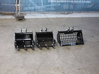 Set graafbaken voor minigraver nieuw - afbeelding 1 van  1