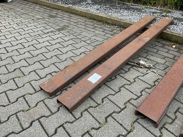 Set heftruck verlenglepels - afbeelding 1 van  5
