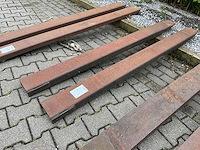 Set heftruck verlenglepels - afbeelding 1 van  4