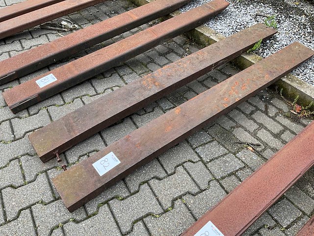 Set heftruck verlenglepels - afbeelding 1 van  5