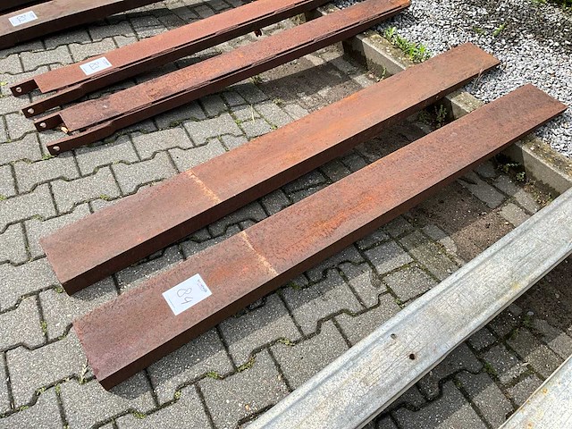 Set heftruck verlenglepels - afbeelding 1 van  5