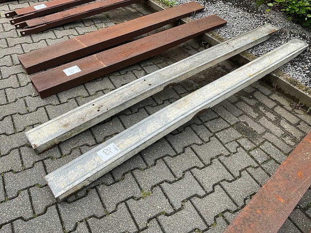 Set heftruck verlenglepels - afbeelding 1 van  6