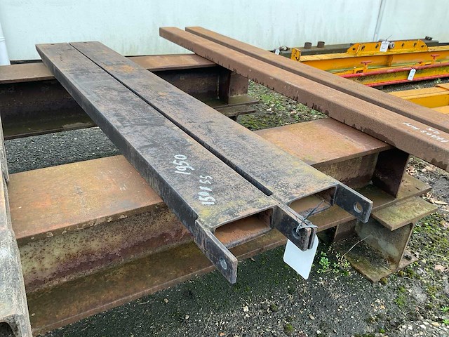 Set heftruck verlengsloffen - afbeelding 1 van  1