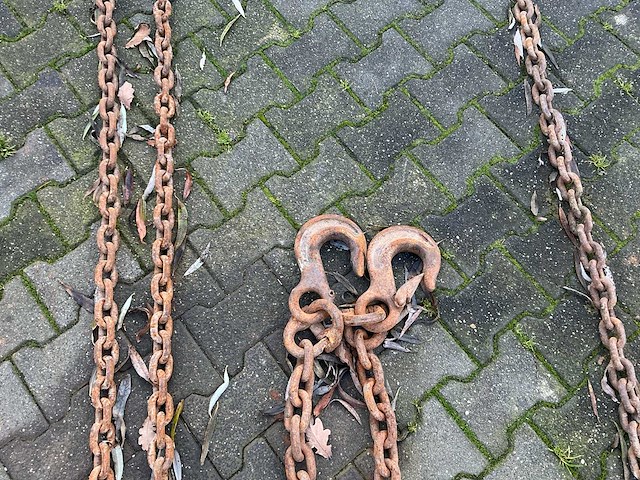 Set hijskettingen (5x) - afbeelding 3 van  12