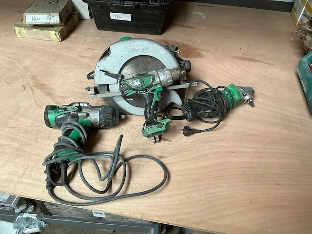 Set hitachi gereedschap - afbeelding 1 van  11