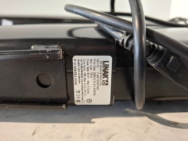 Set hoog laag motors, linak, zwart - afbeelding 4 van  5