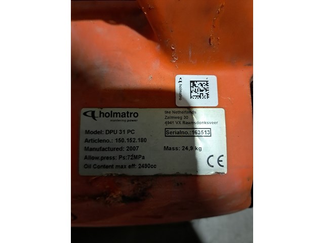 Set hydraulisch redgereedschap, holmatro - afbeelding 10 van  24