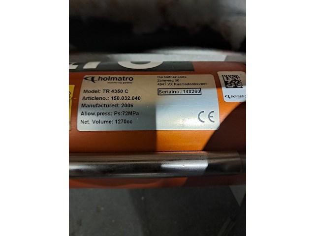 Set hydraulisch redgereedschap, holmatro - afbeelding 21 van  24