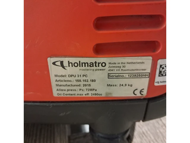 Set hydraulisch redgereedschap, holmatro - afbeelding 30 van  36