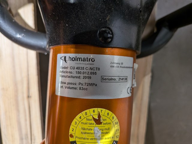 Set hydraulisch redgereedschap, holmatro - afbeelding 8 van  10