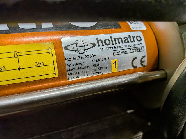 Set hydraulisch redgereedschap, holmatro - afbeelding 8 van  11