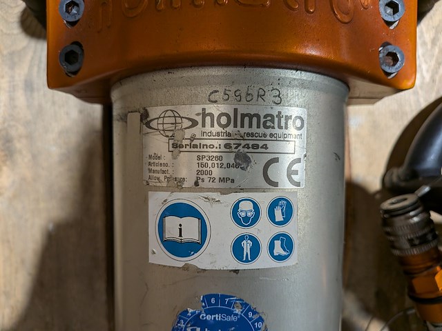 Set hydraulisch redgereedschap, holmatro - afbeelding 11 van  13