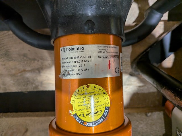 Set hydraulisch redgereedschap, holmatro - afbeelding 14 van  14