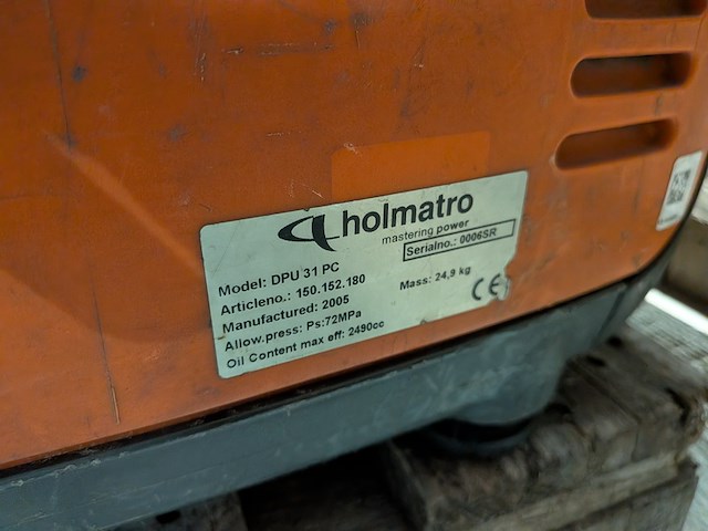 Set hydraulisch redgereedschap, holmatro - afbeelding 10 van  14