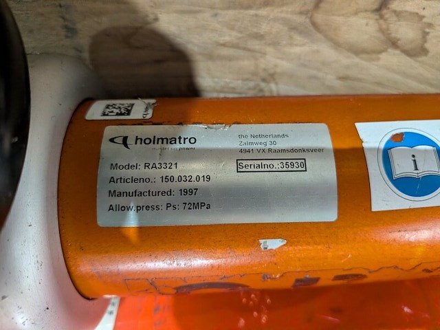 Set hydraulisch redgereedschap, holmatro - afbeelding 8 van  10