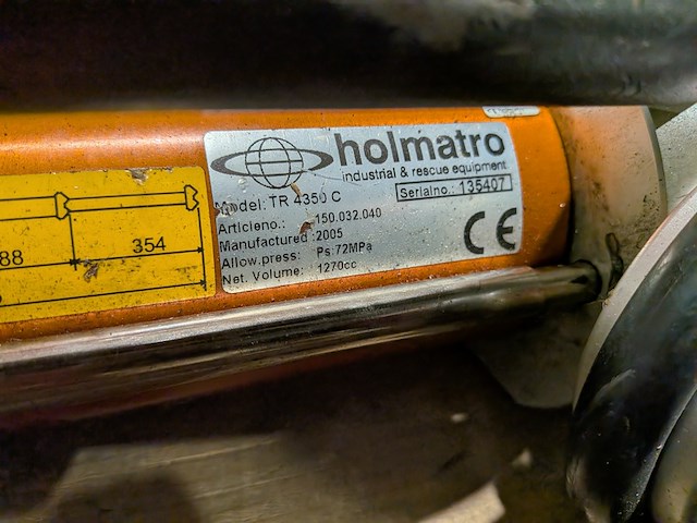 Set hydraulisch redgereedschap, holmatro - afbeelding 10 van  11