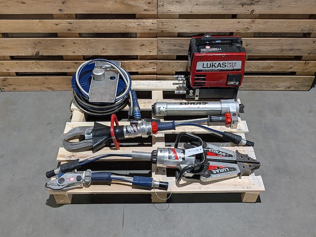 Set hydraulisch redgereedschap, lukas - afbeelding 1 van  14