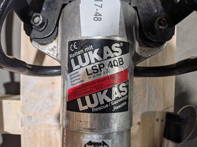 Set hydraulisch redgereedschap, lukas - afbeelding 13 van  14