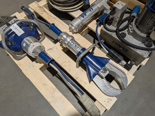 Set hydraulisch redgereedschap, lukas - afbeelding 9 van  13