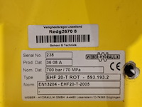 Set hydraulisch redgereedschap, weber-hydraulik - afbeelding 10 van  18