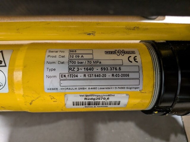 Set hydraulisch redgereedschap, weber-hydraulik - afbeelding 18 van  18
