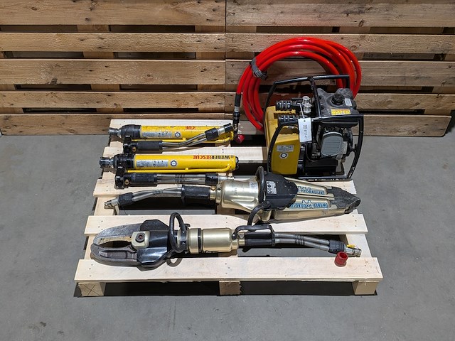 Set hydraulisch redgereedschap, weber-hydraulik - afbeelding 1 van  11