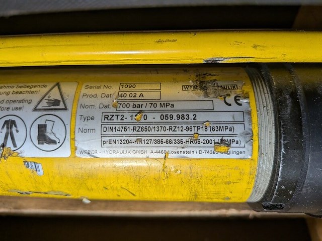 Set hydraulisch redgereedschap, weber-hydraulik - afbeelding 11 van  11