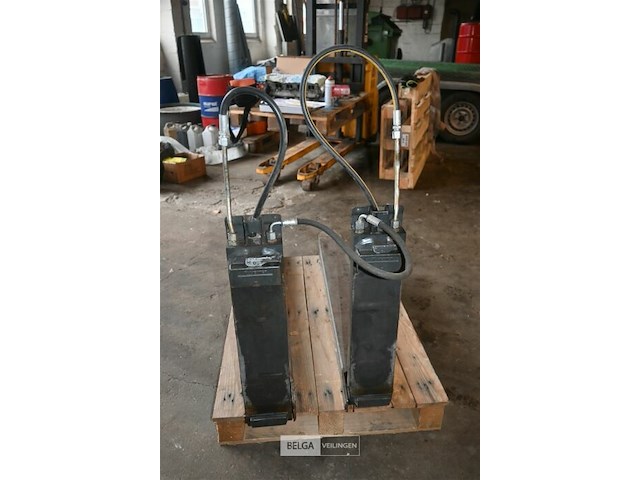 Set hydraulisch uitschuifbare vorken - afbeelding 3 van  5