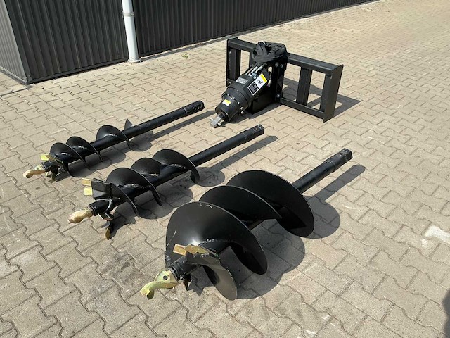 Set hydraulische grondboren schranklader - afbeelding 1 van  15