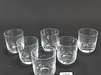 Set klassieke, heldere whiskyglazen - afbeelding 2 van  5