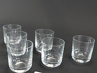 Set klassieke, heldere whiskyglazen - afbeelding 3 van  5
