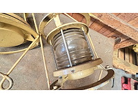 Set koperen ankerlichten met fresnel lenzen - afbeelding 2 van  3