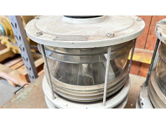 Set koperen boordlichten met fresnel lenzen - afbeelding 2 van  3