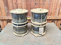 Set koperen boordlichten met fresnel lenzen - afbeelding 1 van  2