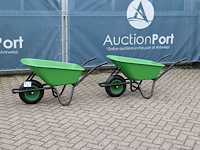 Set kruiwagens 90l nieuw - afbeelding 1 van  1