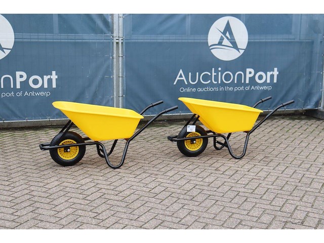 Set kruiwagens 90l nieuw - afbeelding 1 van  1