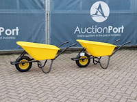 Set kruiwagens 90l nieuw - afbeelding 1 van  1