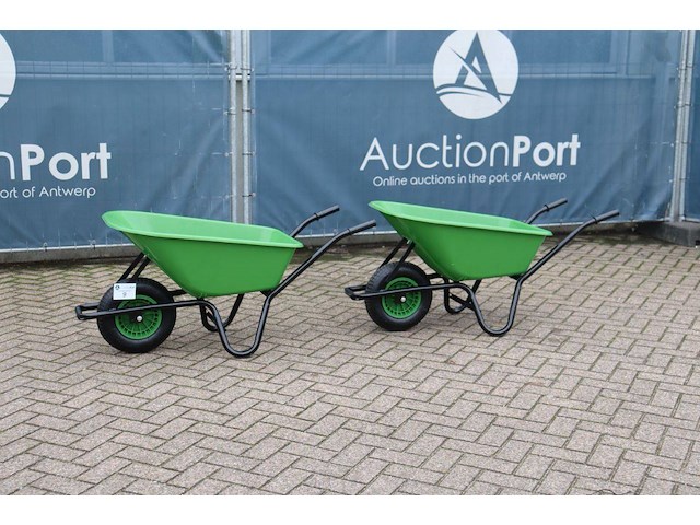 Set kruiwagens 90l nieuw - afbeelding 1 van  1