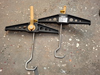 Set laddervastzethaken rhino, safe-clamp - afbeelding 1 van  2