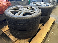 Set lichtmetalen velgen met banden 4 stuks mitsubishi - afbeelding 3 van  4