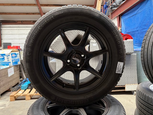 Set lichtmetalen velgen met winterband interaction wheels, continental - afbeelding 3 van  5
