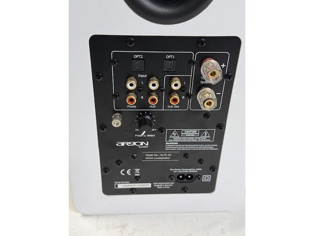 Set luidsprekers argon, alto a5, wit - afbeelding 6 van  9