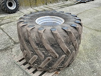 Set michelin 1000/50 r25 band + velg - afbeelding 6 van  18