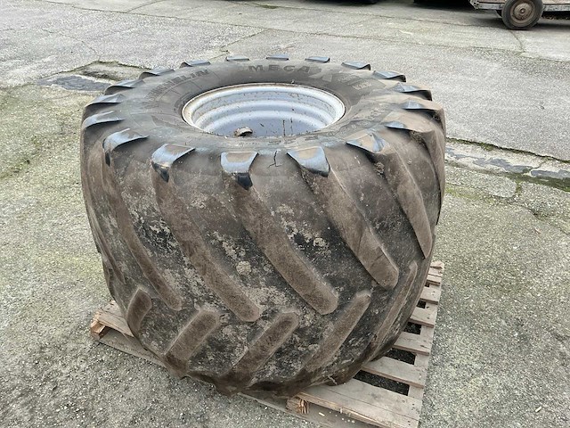 Set michelin 1000/50 r25 band + velg - afbeelding 10 van  18