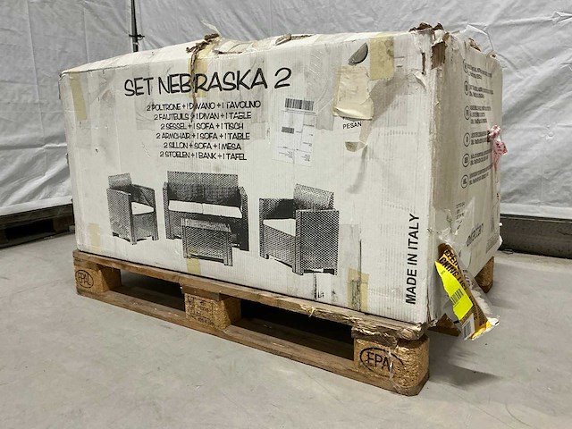 Set nebraska 2 tuinset - afbeelding 1 van  3