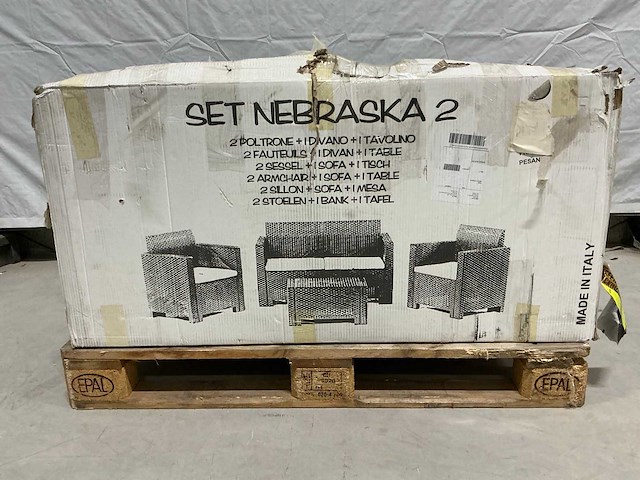 Set nebraska 2 tuinset - afbeelding 2 van  3