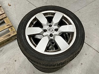 Set nissan autoband met velg 165/55 r16 - afbeelding 2 van  5