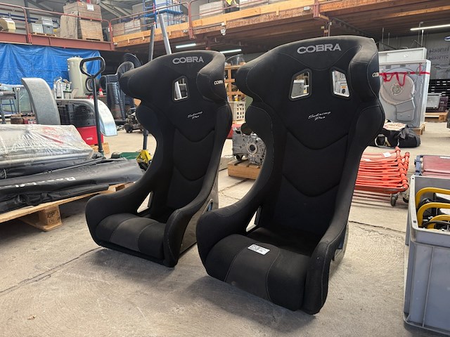 Set racestoelen cobra, sebring pro cs.210.08, bouwjaar 1999 - afbeelding 1 van  6